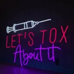 Occupations Trades Neon Sign Let8217s Tox About It 1