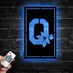 Ohio State Buckeyes Metal Sign Leaf 1