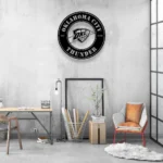 Oklahoma City Thunder Metal Sign Emblem 1