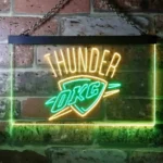 Oklahoma City Thunder Neon Sign Thunder Team Logo 1