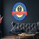 Old Thumper Neon Sign Wild Boar 1