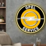 Opel Neon Sign Super Car 1