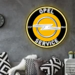 Opel Neon Sign Super Car 1