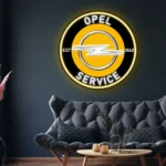 Opel Neon Sign Super Car 1