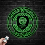 Orlando City Metal Sign Custom Mls Fc 1