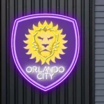 Orlando City Neon Sign Fc 1