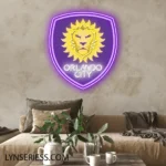 Orlando City Neon Sign Fc 1