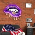 Orlando City Neon Sign Fc Dripping Lips 1