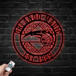 Orlando Magic Metal Sign Custom Nba 1