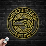 Orlando Magic Metal Sign Custom Nba 1