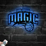Orlando Magic Metal Sign Logo 1