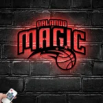 Orlando Magic Metal Sign Logo 1