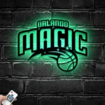 Orlando Magic Metal Sign Logo 1