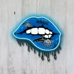Orlando Magic Neon Sign Dripping Lips 1