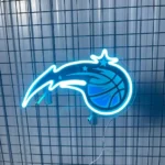 Orlando Magic Neon Sign Hoop Star Ball 1