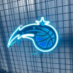 Orlando Magic Neon Sign Hoop Star Ball 1
