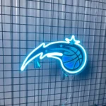 Orlando Magic Neon Sign Hoop Star Ball 1
