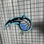 Orlando Magic Neon Sign Hoop Star Ball 1