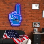 Orlando Magic Neon Sign Nba Foam Finger 1