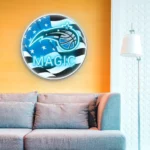 Orlando Magic Neon Sign Us Pennant Acrylic 1