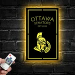 Ottawa Senators Metal Sign Custom Est 1991 Nhl 1