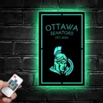 Ottawa Senators Metal Sign Custom Est 1991 Nhl 1