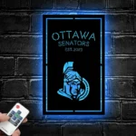 Ottawa Senators Metal Sign Custom Est 1991 Nhl 1