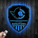 Ottawa Senators Metal Sign Shield Shape 1