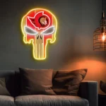 Ottawa Senators Neon Sign The Punisher 1