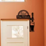 Pabst Blue Ribbon Metal Sign Tap Handle 1