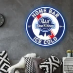 Pabst Blue Ribbon Neon Sign Artistic 1844 1