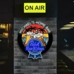 Pabst Blue Ribbon Neon Sign Custom Bar Wall Sign 1