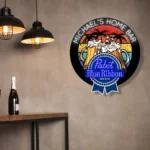 Pabst Blue Ribbon Neon Sign Custom Bar Wall Sign 1