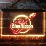 Pabst Blue Ribbon Neon Sign Fretboard 1