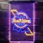 Pabst Blue Ribbon Neon Sign Logo 1