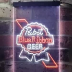 Pabst Blue Ribbon Neon Sign Logo 1