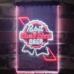 Pabst Blue Ribbon Neon Sign Logo 1