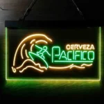 Pacifico Neon Sign Cerveza Wave Surfing 1