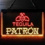 Patron Neon Sign Tequila Home Bar 1