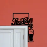 Pepsi Metal Sign Cola Tap Handle 1