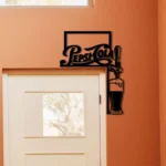 Pepsi Metal Sign Cola Tap Handle 1