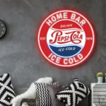 Pepsi Neon Sign Artistic Drink Ice Cold Cola 1898 1