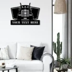 Peterbilt Metal Sign Pickup 1