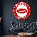 Peterbilt Neon Sign Super Car 1