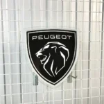 Peugeot Neon Sign Logo 1