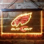 Philadelphia Eagles Neon Sign Bud Light 1