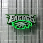 Philadelphia Eagles Neon Sign Eagles Word Mark 1