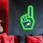 Philadelphia Eagles Neon Sign Nfl Foam Finger 1