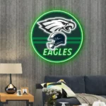 Philadelphia Eagles Neon Sign Nfl Helmet Acrylic 1