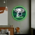 Philadelphia Eagles Neon Sign Nfl Helmet Acrylic 1